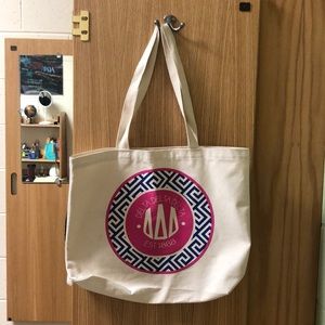 Tri Delta Tote Bag